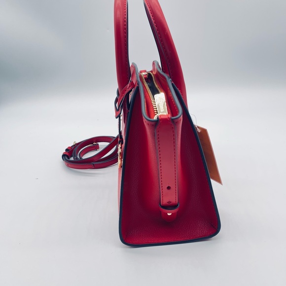 Michael Kors Small Avril TZ Satchel Bag Flame - Picture 6 of 13